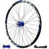HBSSP Set Di Ruote Bici MTB 26/27,5/29 Pollici, Freno Disco 142 Mm Perno Passante HG Mozzo Con Cuscinetto Sigillato Cerchione Anteriore Bici, For Cassetta 7-11 Velocità