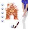 Ungtyb Set da Golf Pan di Mini Giocattoli Interattivi Natalizi con di Zucchero | Set Pratica Golf per le Festività per Bambini Ragazzi Ragazze da Interno Casa Soggiorno Giardino