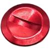 Ableholy Copertura della manopola della bobina della lega 2pcs per Abu Revo | Costruzione in lega di alluminio, finitura rossa, adatta alla serie Revo, set da 2 pezzi, facile da installare per una colata