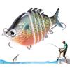 Generico Esche da Nuoto Colorati Artificiali Multi Snodati Swimbaits da Pesca | Multi Snodati Kit accessori, crankbait duro da immersione, esca per black bass, trota, luccio, lucioperca