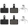 topolenashop 4 Pastiglie Freno a Disco per Bici B01S/B03S/B05S 30,9 x 35,1 mm - Compatibili con Diversi Freni Shimano a 2 Pistoni 2 Paia 2001469