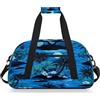 Mexpekil Borsa da palestra da viaggio, Palme Island, 18.9 x 8.7 x 10.6 | Borse da viaggio per il fine settimana, per ragazze e ragazzi, impermeabile, per sport, danza, scuola, pratica