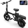 Bicicletta Elettrica 432Wh per Pendolari Urbani, E Bike Bicycle 50KM rang 2026