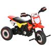 HOMCOM Triciclo per Bambini Stile Moto a Pedali con Luci e Suoni Età 18-36 Mesi
