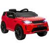AIYAPLAY Macchina Elettrica per Bambini Licenza Land Rover Discovery Rosso