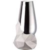 Rosenthal Vaso Geode platino in porcellana alto 27 cm