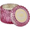 EDG Enzo De Gasperi Candela profumata Crystal fucsia con coperchio Ø 9 cm