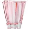 Rosenthal Vaso Flux Rose in vetro rosa alto 20 cm