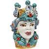 Verus Ceramiche Testa di Moro donna alta 33 cm