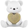 Bongelli Preziosi Orsetto con cuore oro in marmorino alto 15 cm