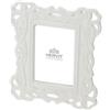 Hervit Creations Cornice Lily in porcellana bianca traforata 17 × 20 cm