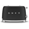 Smeg Tostapane 50's Style 2 fette nero opaco