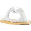 Bongelli Preziosi Scultura Mani Cuore su base oro 22 × 12 cm