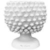 Verus Ceramiche Cachepot pigna bianco lucido