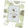 Hervit Creations Cornice Botanic in vetro giallo 18 × 22 cm