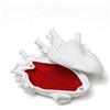Seletti Portagioie a cuore Love in a Box in velluto rosso
