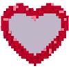 Seletti Pixel Mirror Heart 55,5 × 51,5 cm