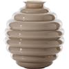 Venini Vaso Deco moka alto 18 cm