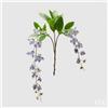 EDG Enzo De Gasperi 2 rami artificiali di clematis Viticella alti 105 cm