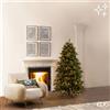 EDG Enzo De Gasperi Albero di Natale Pino Cristallo 180 cm con 1.500 LED