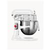 KitchenAid Robot da cucina con ciotola sollevabile Heavy Duty, 6,9 L, set da 6 - Bianco