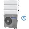Samsung Climatizzatore Condizionatore Samsung Windfree Elite S2 R32 Wifi Trial Split Inverter 9000 + 9000 + 12000 BTU con U.E. AJ080TXJ4KG/EU NOVITÁ Classe A++/A+
