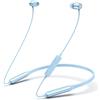 Soundmagic Cuffie Bluetooth con archetto da collo auricolari wireless HiFi stereo in-ear con microfono cuffie sportive a isolamento acustico blu