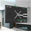 Lustrens Supporto a parete motorizzato, estensibile da 133 cm a 165 cm, con braccio articolato