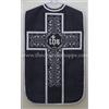 The Church Shoppe Nuovo Nero Fiddleback Casula Massa Casula Con 5 PC Set Tela Foderato