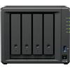 Synology Server NAS Synology DiskStation DS925+ Ryzen Embedded V1500B 4 GB DDR4 16 TB HDD Nero [DS925++4XHAT3300-4T]