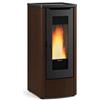 STUFA A PELLET VENTILATA LA NORDICA EXTRAFLAME DAHIANA 5.0 10 KW BRONZO V4