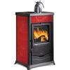 TERMOSTUFA A LEGNA LA NORDICA EXTRAFLAME ROSSELLA PLUS EVO DSA 4.0 BORDEAUX