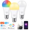COOLO Tuya 15W 18W WiFi Lampadina Intelligente E27 RGB Lampada A LED Intelligente Dimmerabile Lampada Bianca Calda Google Casa Alexa Controllo Vocale