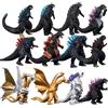Bandai 2024 nuovo 10cm Godzilla VS Kingkong Gojira Soft Glue King Ghidorah Action Figure giunti mobili modello giocattoli per Kid Boy Gift