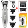 Kemei 2293 Tagliacapelli professionale per barba da uomo Barbiere Ricaricabile Finitura Macchina per tagliare i capelli Tagliacapelli senza fili Zero Gapped