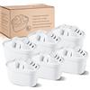 Reimol 6 Cartucce Filtranti Acqua di Ricambio Compatibili con Brita Maxtra+ e Maxtra Pro All-in-1, per Caraffe e Bollitori Marella