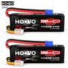 HOOVO 4S 14.8V Lipo Batteria 3300mAh 100C RC Batteria EC5 Spina Custodia morbida per RC Auto Buggy Elicottero Aereo Barca Quadcopter 2 pezzi