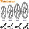 BUCKLOS Dischi Freno BUCKLOS per Bicicletta 160mm 140mm 180mm 203mm, Rotore Freno a Disco con Dissipazione del Calore per Freni Idraulici