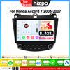HIZPO Autoradio Android 2din con CarPlay per Honda ACCORD 7 2003-2007, Sistema Multimediale GPS Intelligente con RDS