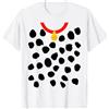 Halloween Dalmatian Dog Costumes Costume dalmata fai da te per Halloween con macchie di cane Maglietta