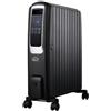 DCG Eltronic RA2910D stufetta elettrica Interno Nero 2500 W Riscaldatore ambiente elettrico a olio