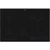 Electrolux EIV83443CT Piano Cottura a Induzione Matt Serie 600 Bridge 80 cm, 4 Zone, Hob2Hood, Nero Opaco