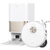 Dreame L50s Pro Ultra White - Robot Aspirapolvere e Lavapavimenti, 30.000 Pa, Doppia Spazzola Antigroviglio, Stazione Base con Lavaggio Moci a 100 °C