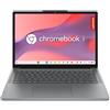 Lenovo Notebook Chromebook Display 14.0'' WUXGA (1920x1200) Processore INTEL N150 Memoria RAM 8GB Memoria SSD 128GB Scheda grafica Integrata Sistema Operativo CHROME OS LUNA_GREY Caricatore NON incluso