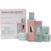 CONFEZIONI REGALO Clinique Set Lotion 2 - Skincare per pelli Miste e Oleose con All About Clean 200ml e Clarifying Lotion 3 400ml