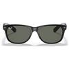 Ray-Ban Occhiali da Sole RB2132 901 New Wayfarer Nero/Verde G-15 Unisex 52/18/145