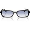 Vogue Occhiali da Sole VO5666S W44/19 Nero/Trasparente Sfumato Azzurro Donna 53/19/140