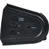 WAN Soundbar per TV - Altoparlante wireless - Audio per home cinema - Subwoofer integrato - Larghezza 70 cm - Colore nero