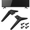 Lustrens Supporto TV di ricambio per televisori LG, adatto a televisori da 49/50/55 pollici, realizzato in acciaio laminato a freddo