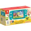 Nintendo Switch Lite Turchese + Tomodachi Life: Una Vita Da Sogno